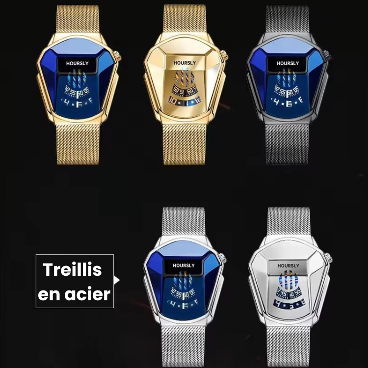 MONTRE HOURSLY™ – Élégance futuriste en édition limitée