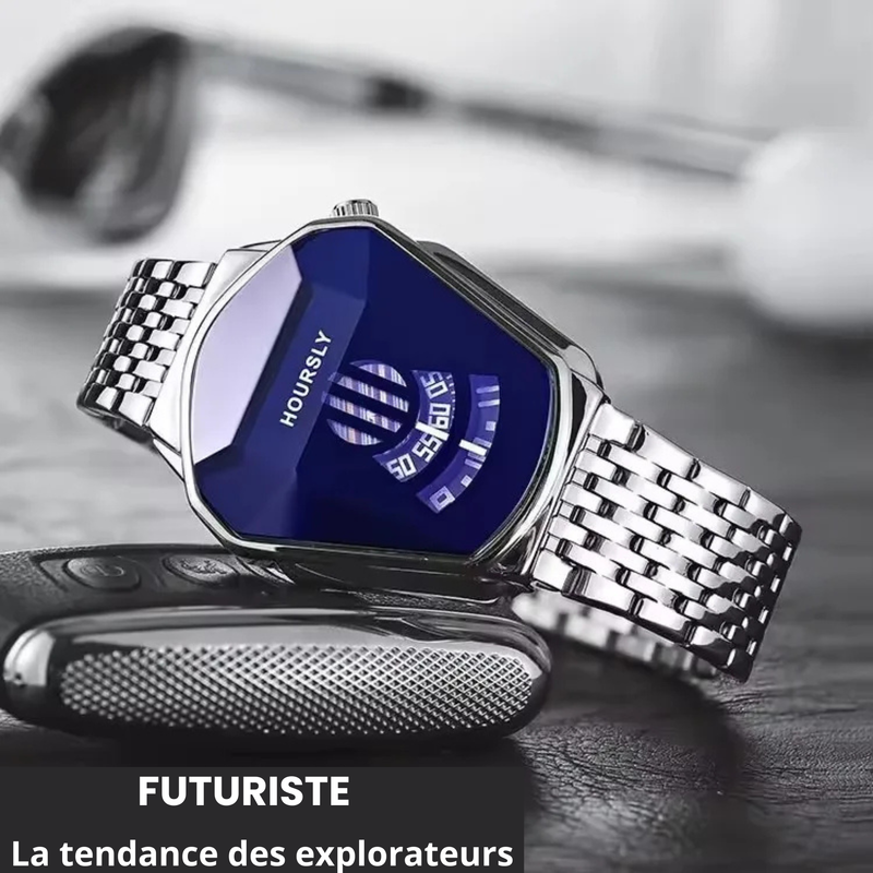 MONTRE HOURSLY™ – Élégance futuriste en édition limitée